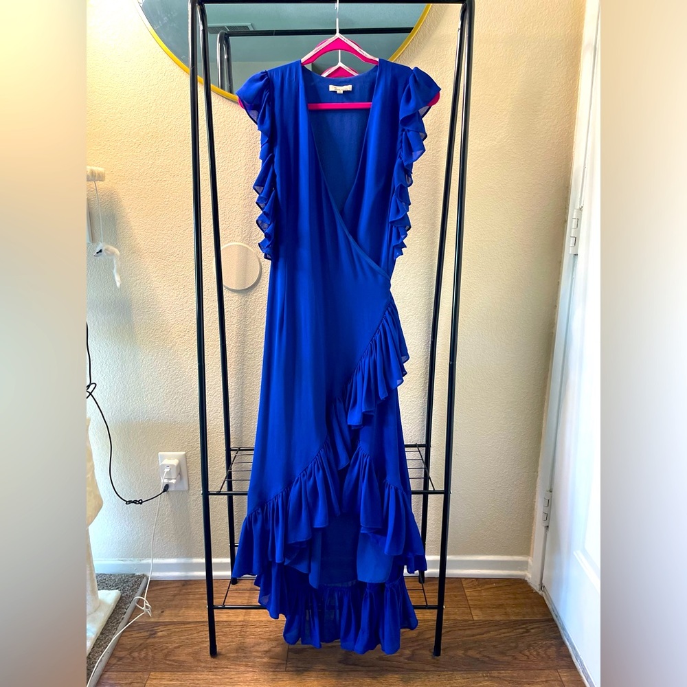 Long formal Deep Blue dress